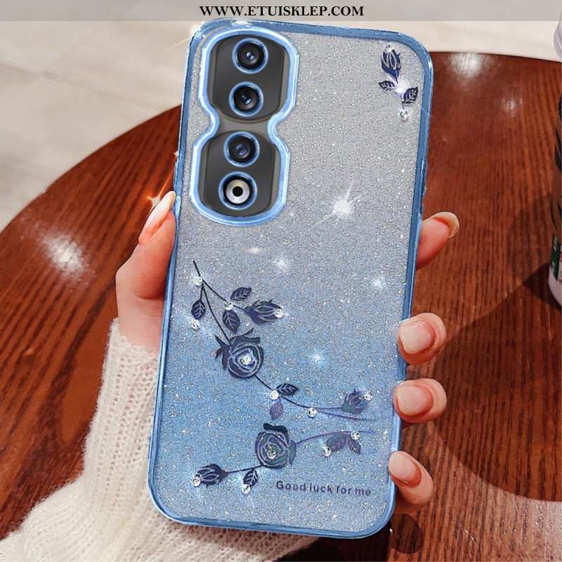 Etui do Honor 90 Pro Brokat W Kolorze Gradientowym